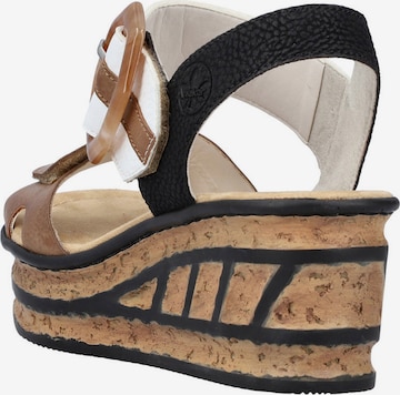 RIEKER Strap Sandals in Mixed colors