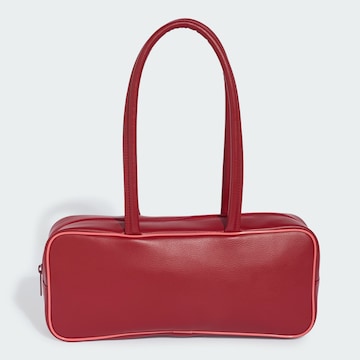 ADIDAS ORIGINALS - Mala de ombro 'Adicolor Elongated' em vermelho