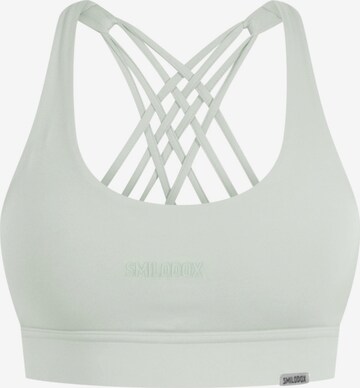 Smilodox Sports Bra 'Advance Pro' in Green: front