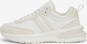 Tommy Jeans Sneakers laag in Beige: voorkant