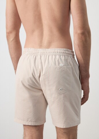 MANGO MAN Board Shorts 'Seerf' in Beige