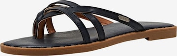 ESPRIT T-Bar Sandals in Blue: front