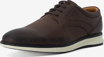 Dune LONDON Veterschoen 'Brydon' in Bruin: voorkant