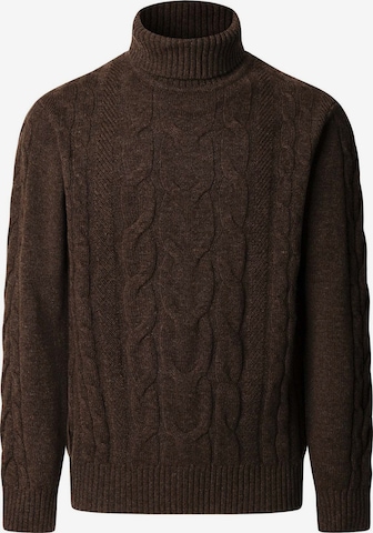 Hackett London Pullover in Braun: Vorderseite