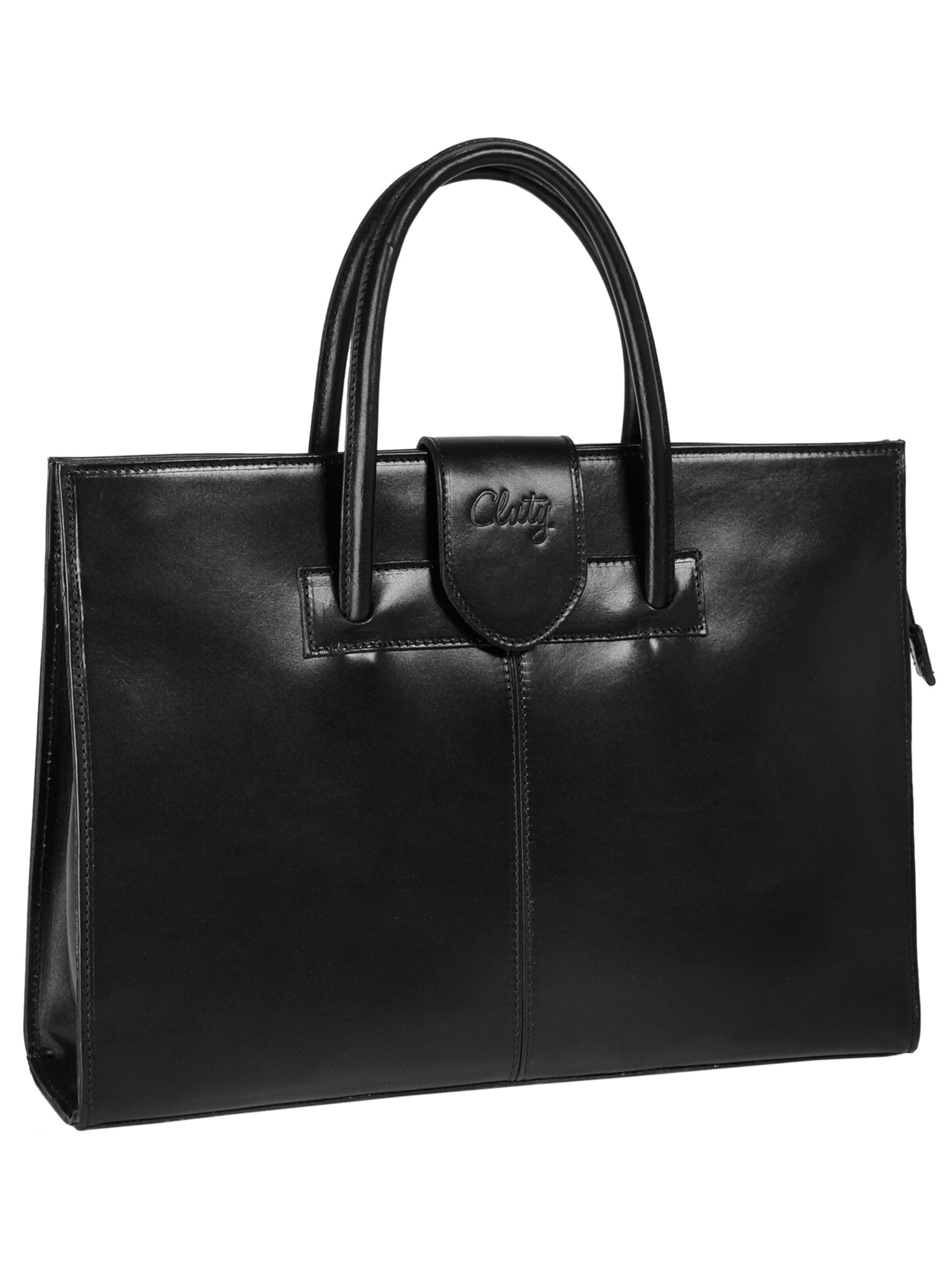 Cluty - Bolso de mano en negro