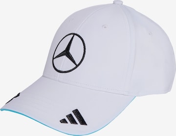 Casquette de sport 'Mercedes - AMG Petronas Formula One Team George Russell' ADIDAS PERFORMANCE en blanc : devant