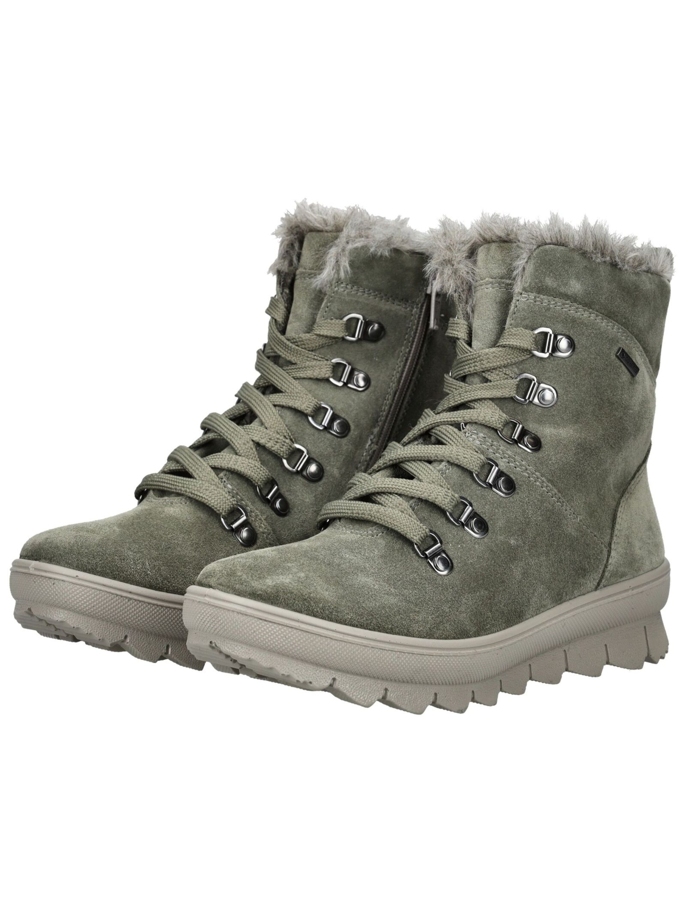 Bottines à lacets Legero en vert