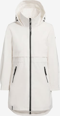 khujo Přechodný kabát 'Ariana3' – bílá: přední strana