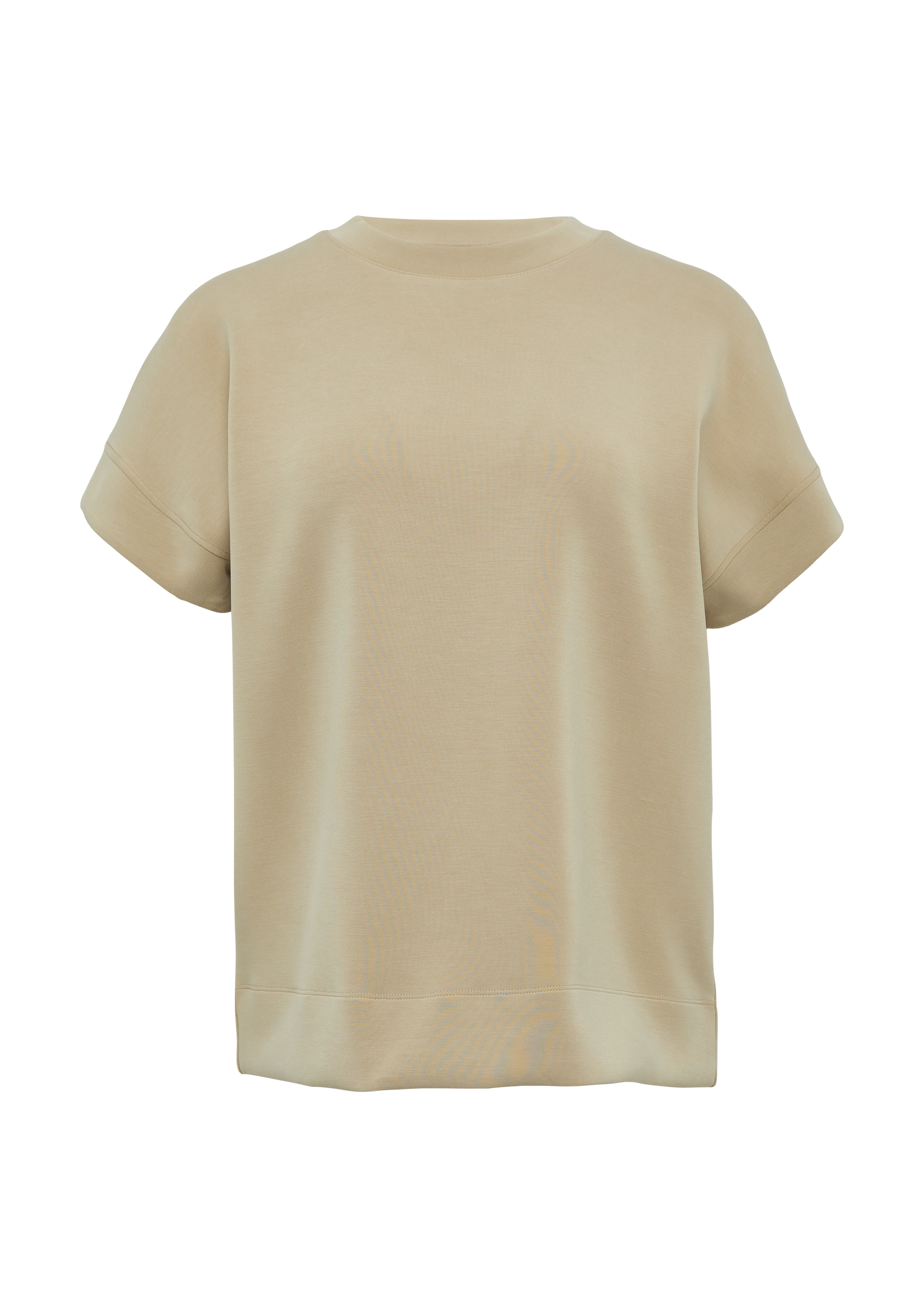 s.Oliver Shirt in Beige: voorkant