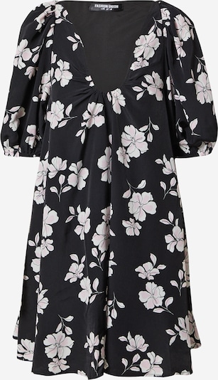 Rochie 'DANA' Fashion Union pe negru / alb, Vizualizare produs