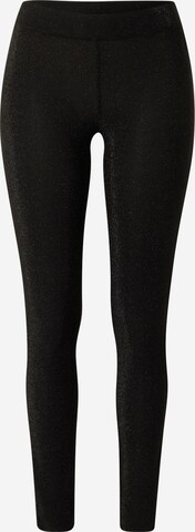 Skinny Leggings 'Infinity' di Noisy may in nero: frontale