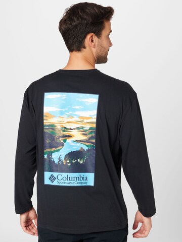 T-Shirt fonctionnel 'Alpine Way' COLUMBIA en mélange de couleurs