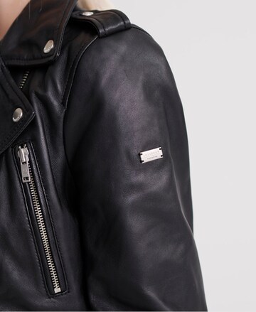 Veste mi-saison 'Essentials' Superdry en noir