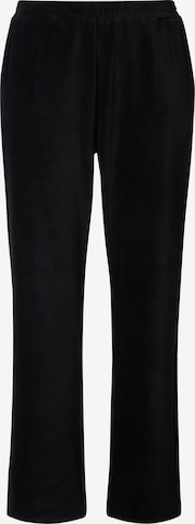Ulla Popken Trousers in Black: front