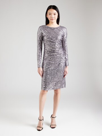 SWING Cocktail dress in Silver: front