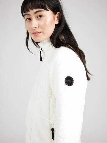 Veste en polaire fonctionnelle 'ADELINE' ICEPEAK en blanc