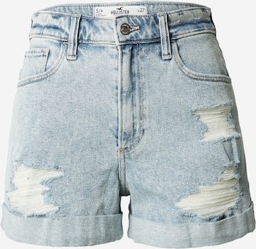 HOLLISTER Loosefit Jeans in Blauw: voorkant