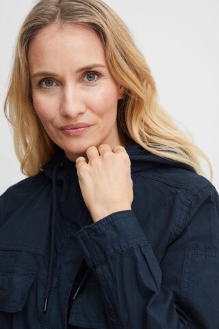 Fransa Tussenparka 'Harlow' in Blauw