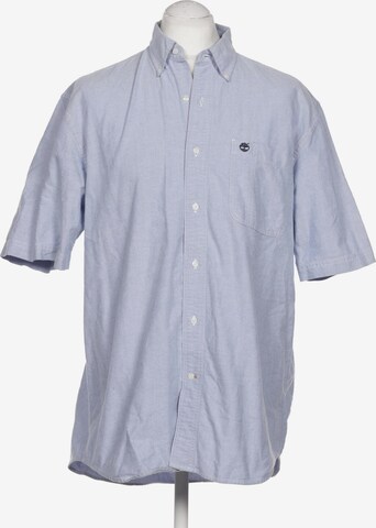 TIMBERLAND Button Up Shirt in L in Blue: front