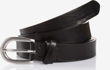 TOM TAILOR Belt 'NELLY' in Black: front