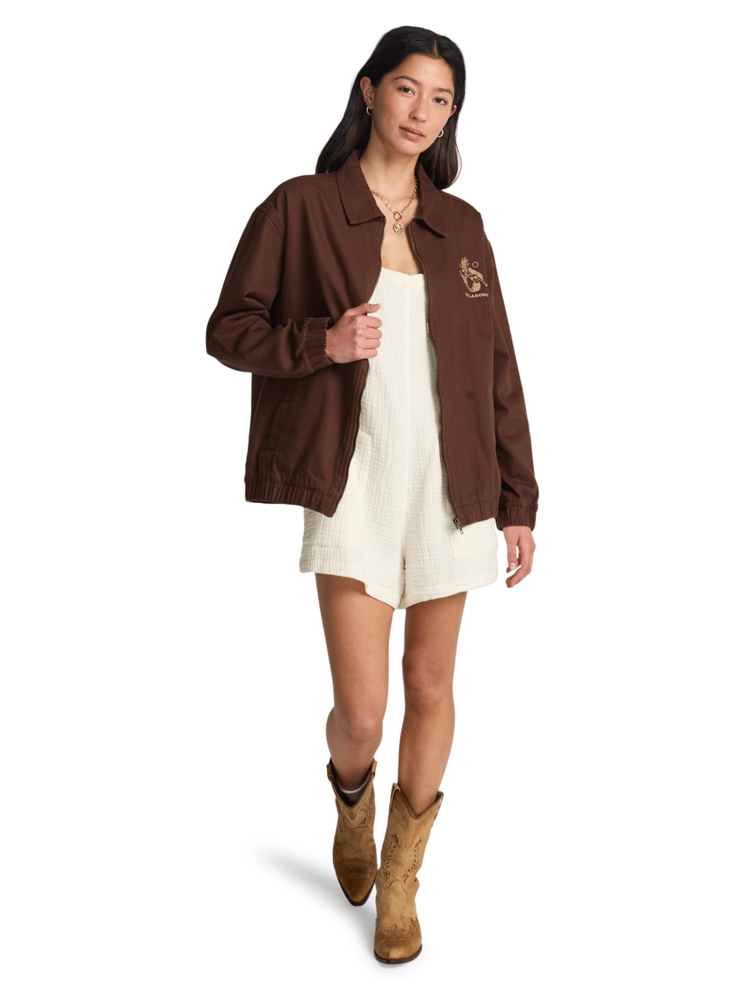 BILLABONG Jacke 'Chill Time' in Braun