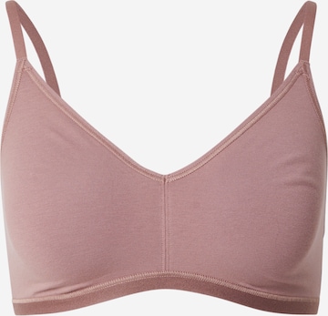 SLOGGI Bralette Bra in Brown: front