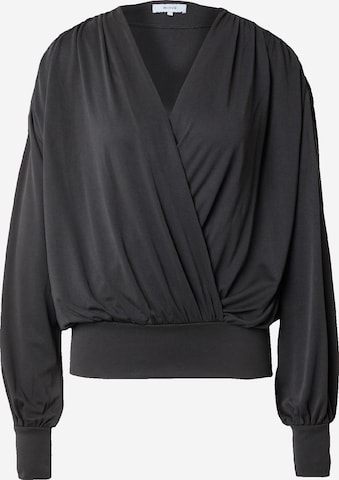 minus Blouse 'Gasia' in Zwart: voorkant