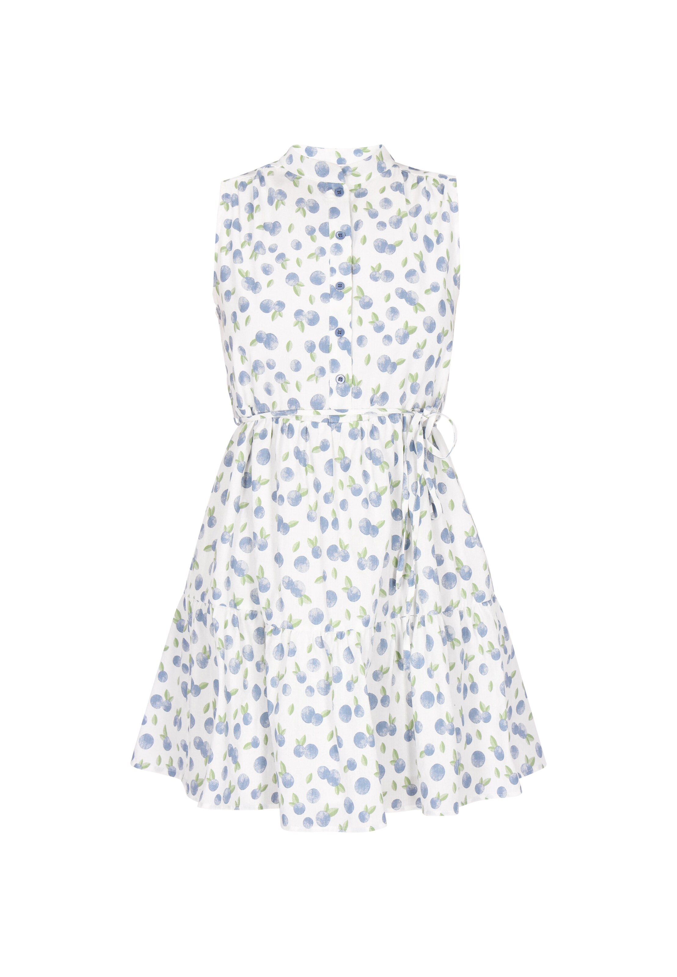 Robe-chemise MYMO en blanc : devant