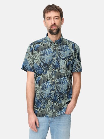 CAMEL ACTIVE Regular fit Button Up Shirt in Blue: front