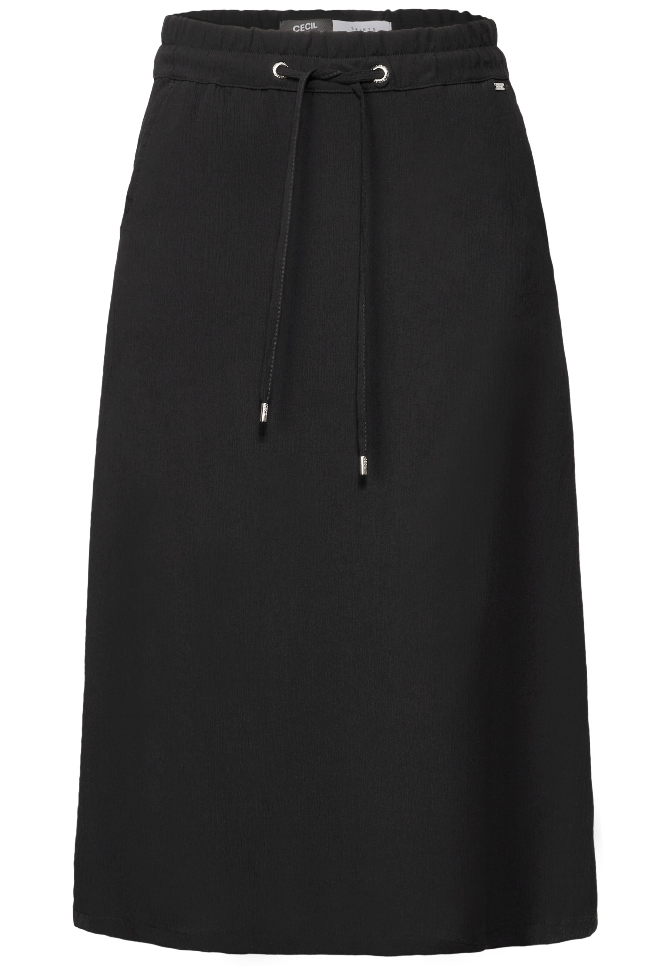 CECIL Rock in Schwarz: Vorderseite