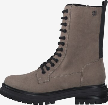 s.Oliver Lace-Up Ankle Boots in Grey