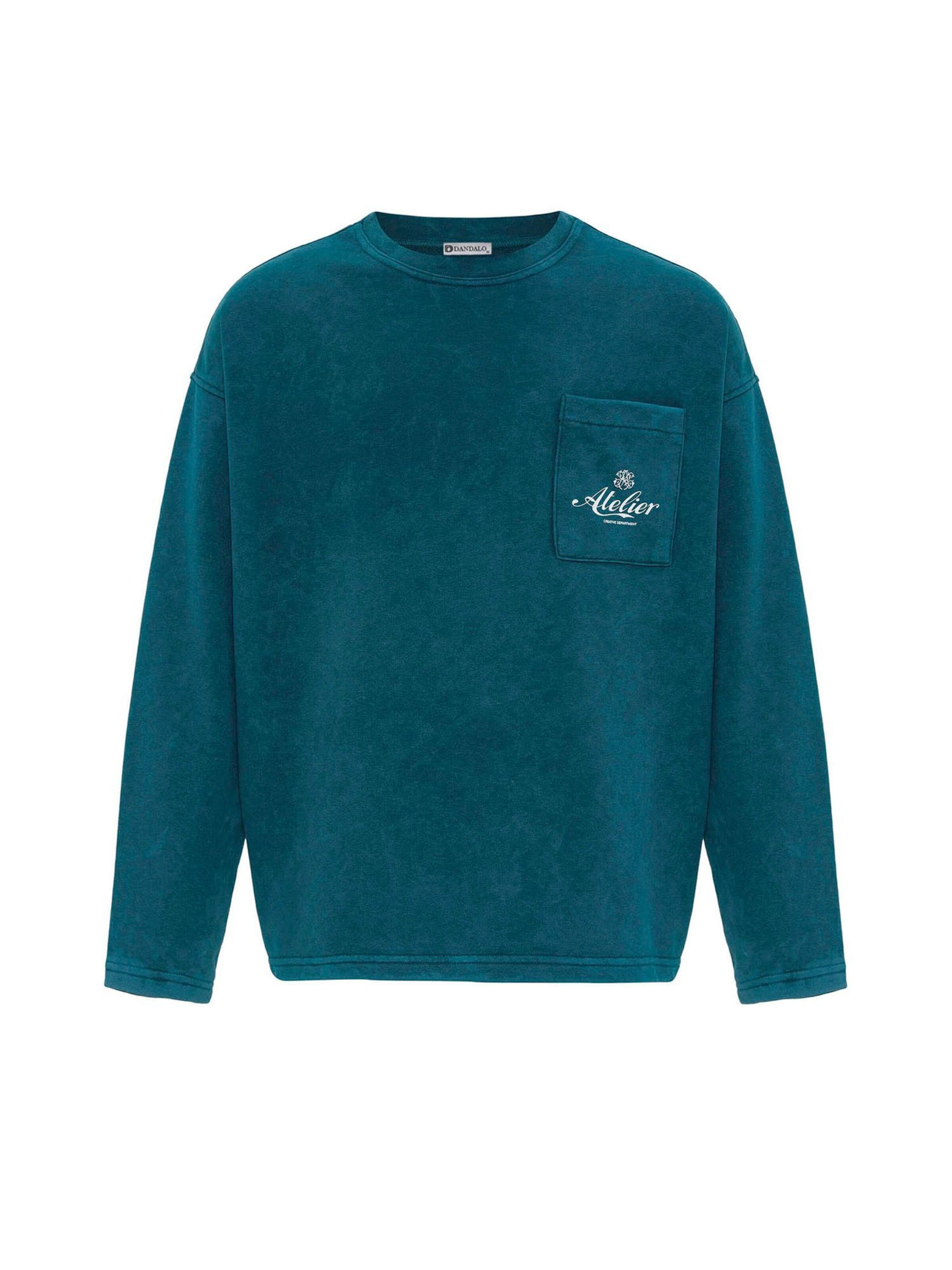 Dandalo Sweatshirt in Green: front