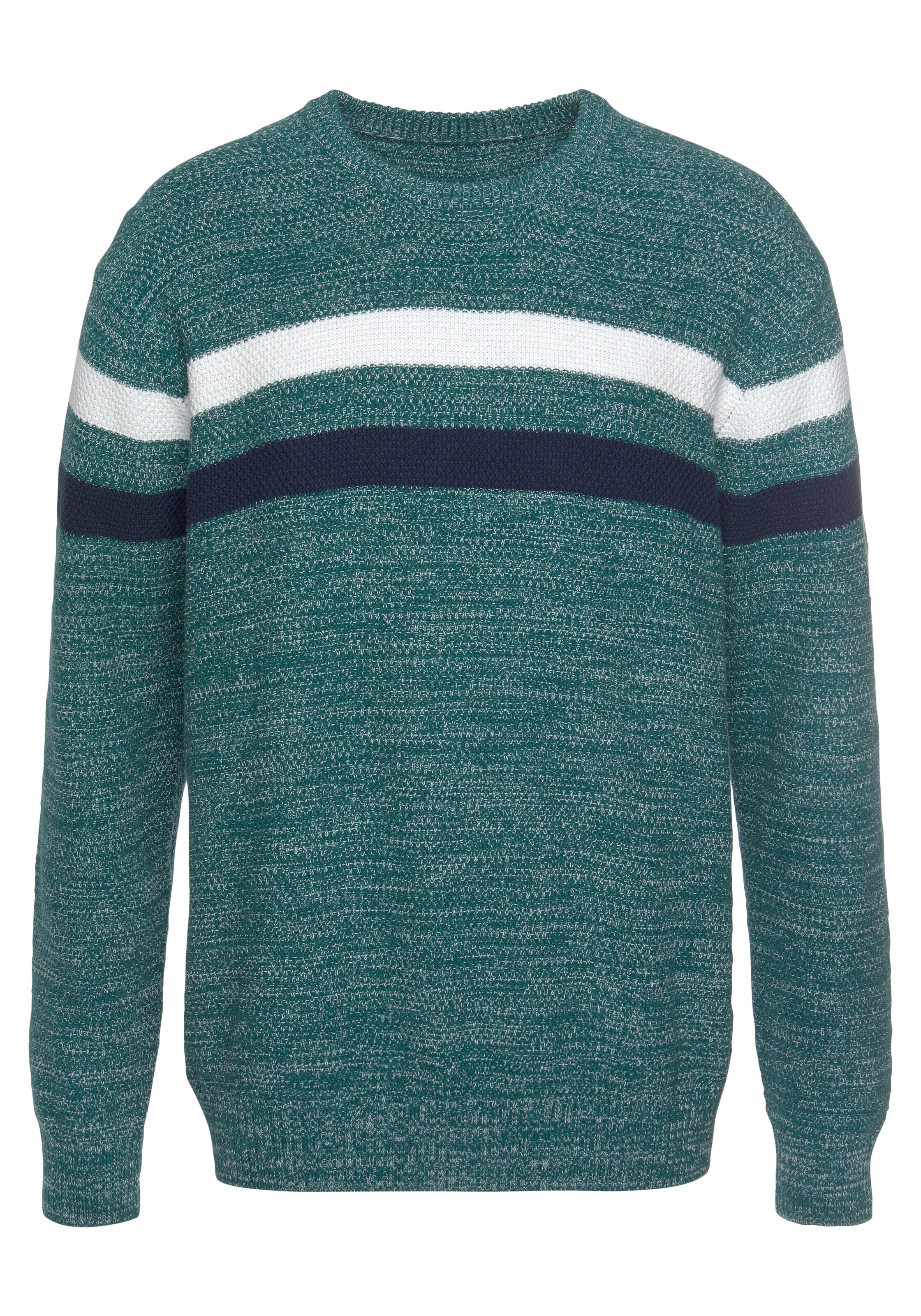 Man's World Pullover in Blau: Vorderseite