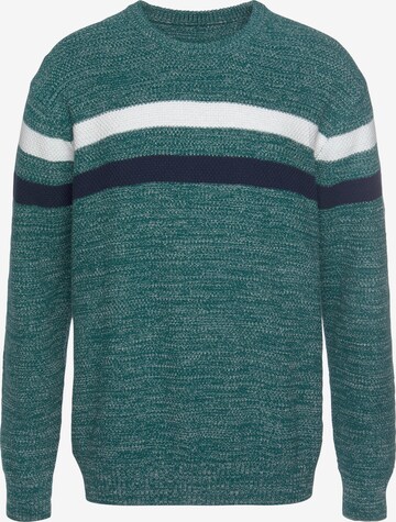 Man's World Sweater in Blue: front