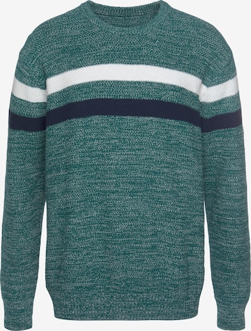 Man's World Sweater in Blue: front