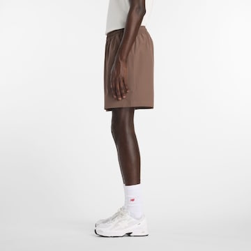 new balance - Loosefit Calças 'Athletics' em castanho