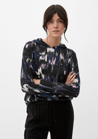 s.Oliver Shirt in Zwart: voorkant