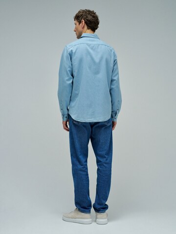 Salsa Jeans Regular fit Button Up Shirt in Blue