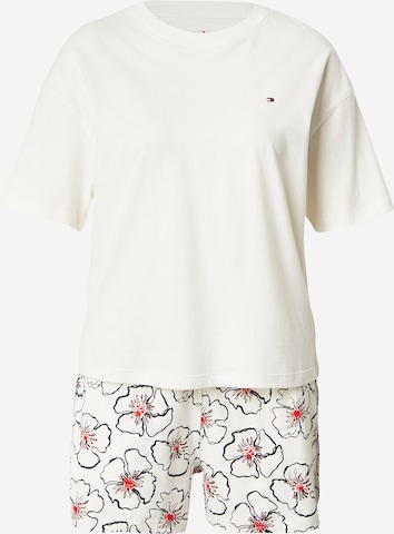 Tommy Hilfiger UnderwearKratke hlače za spavanje - bež boja: prednji dio