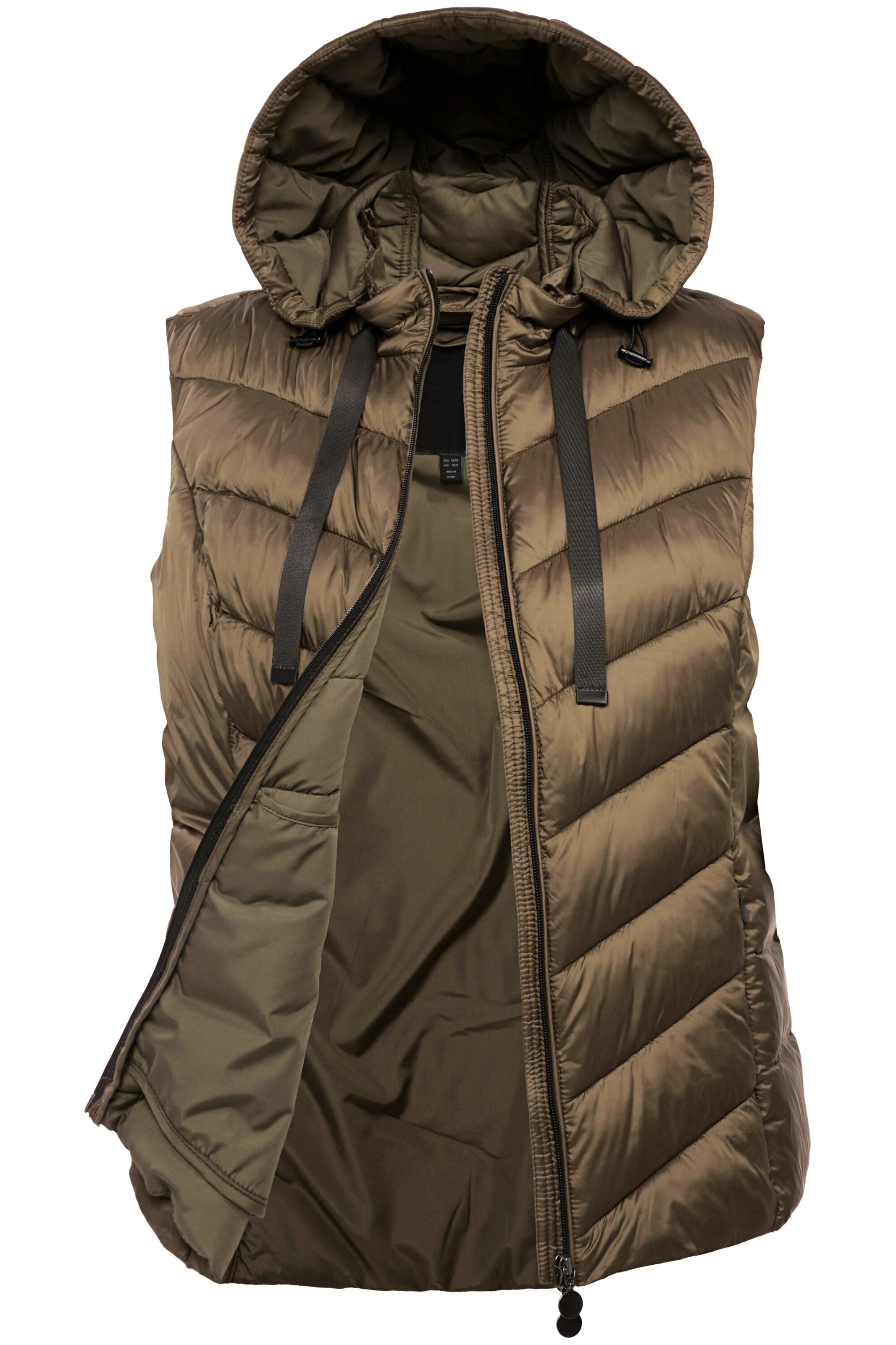 Ulla Popken Weste 'HYPRAR' in Braun