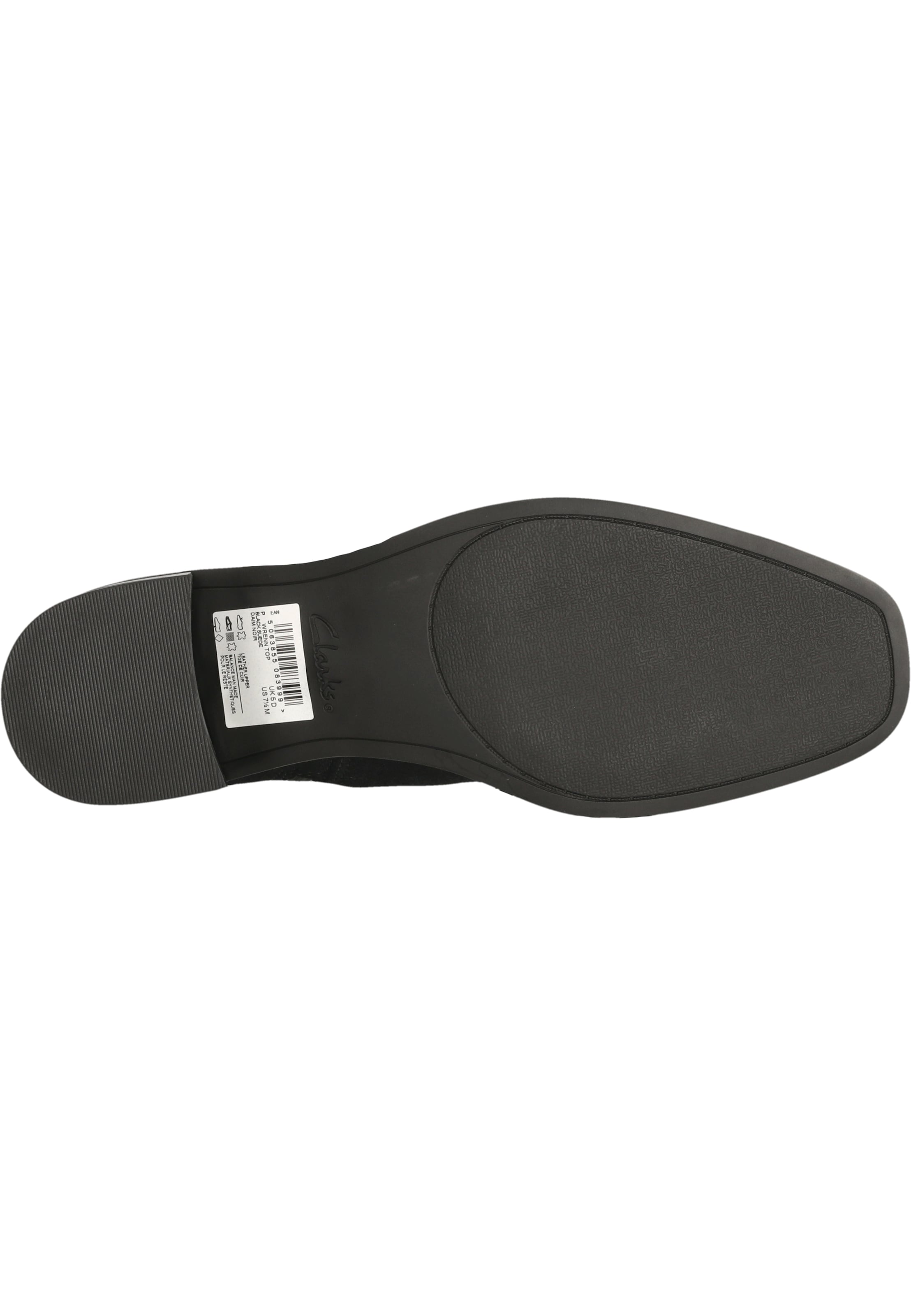 CLARKS Stiefelette 'Wrenn Top' in Schwarz