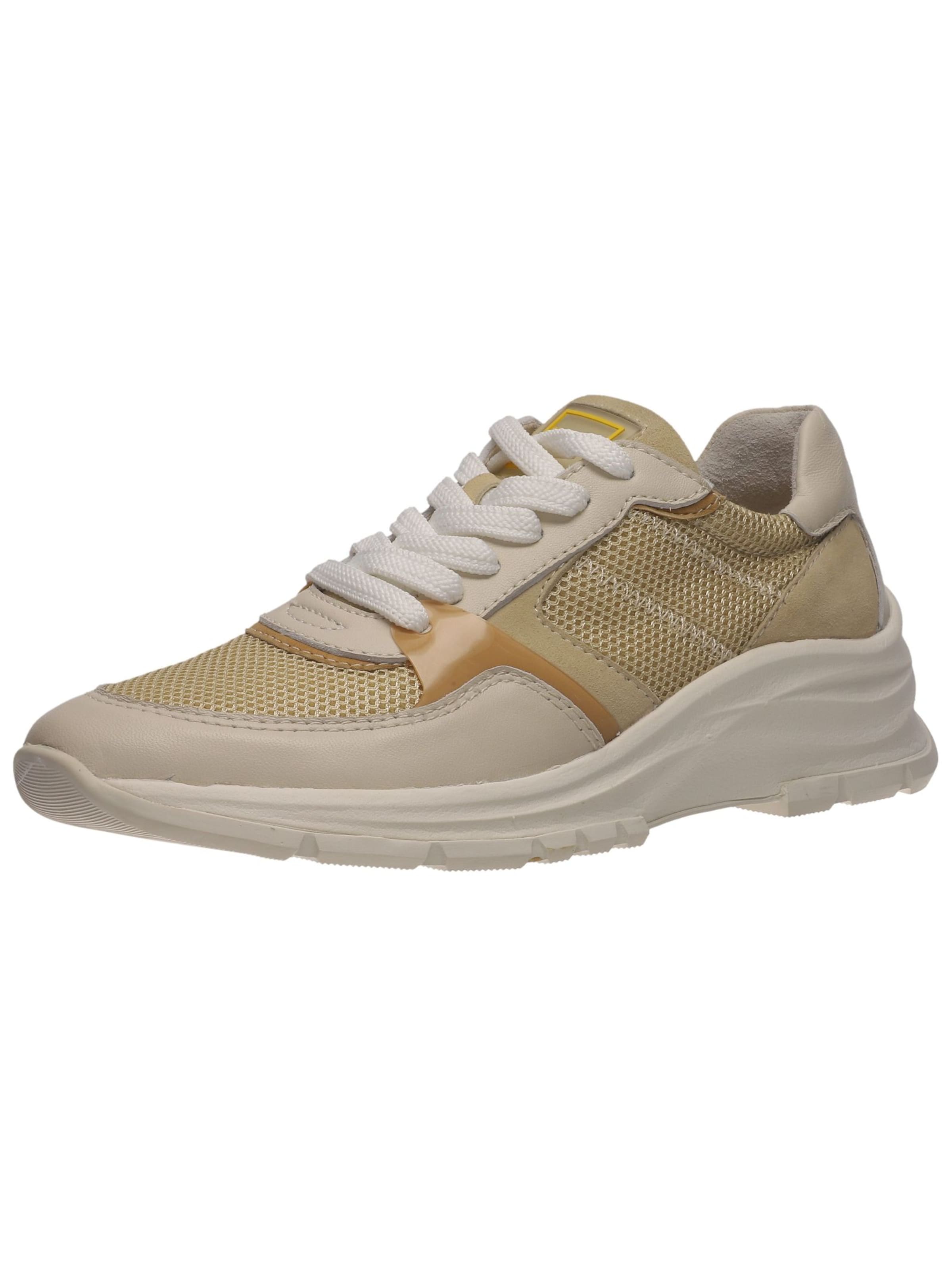 SALAMANDER Platform trainers in Beige: front