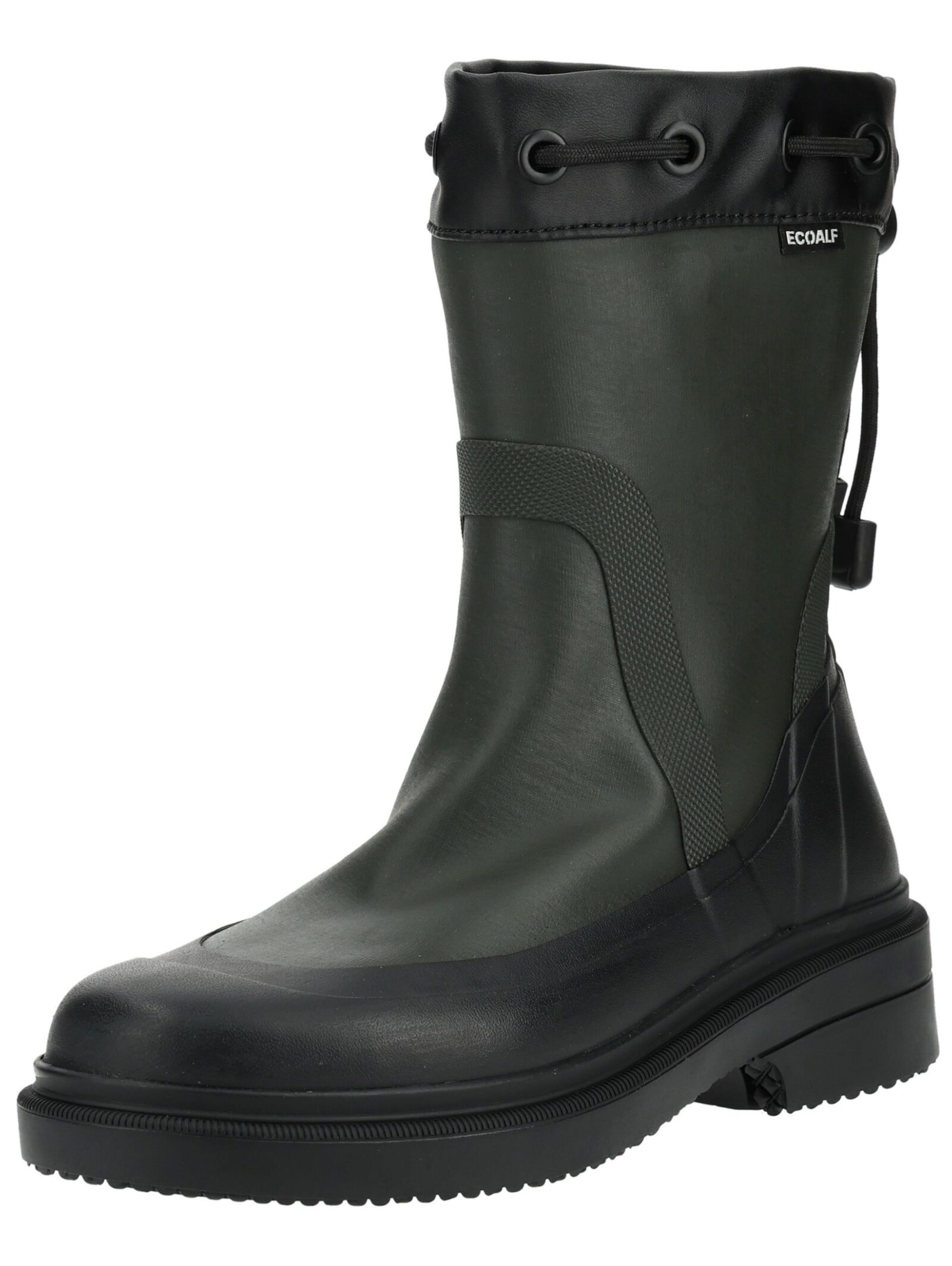 ECOALF Rubber boot in Black: front