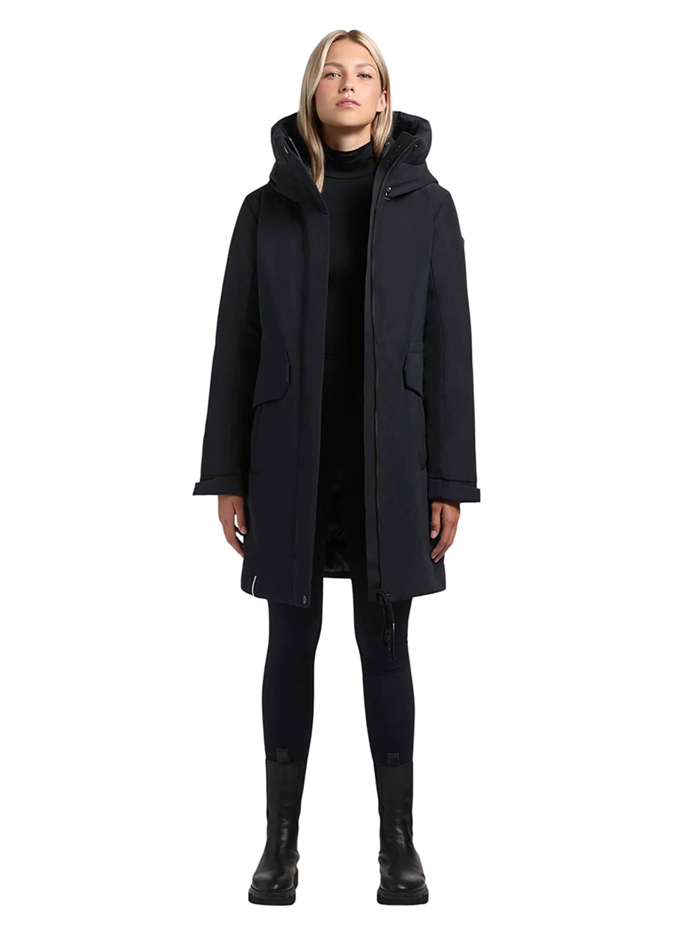 khujo Winter Jacket 'Sina' in Blue