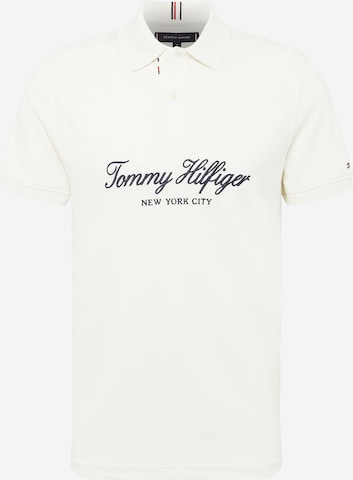 TOMMY HILFIGER Poloshirt in Weiß: predná strana