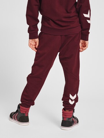 Hummel Tapered Bukser 'Nuette' i rød