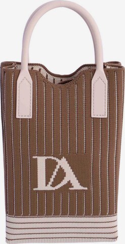 Don Algodon - Bolso de mano 'Coraline' en marrón: frente