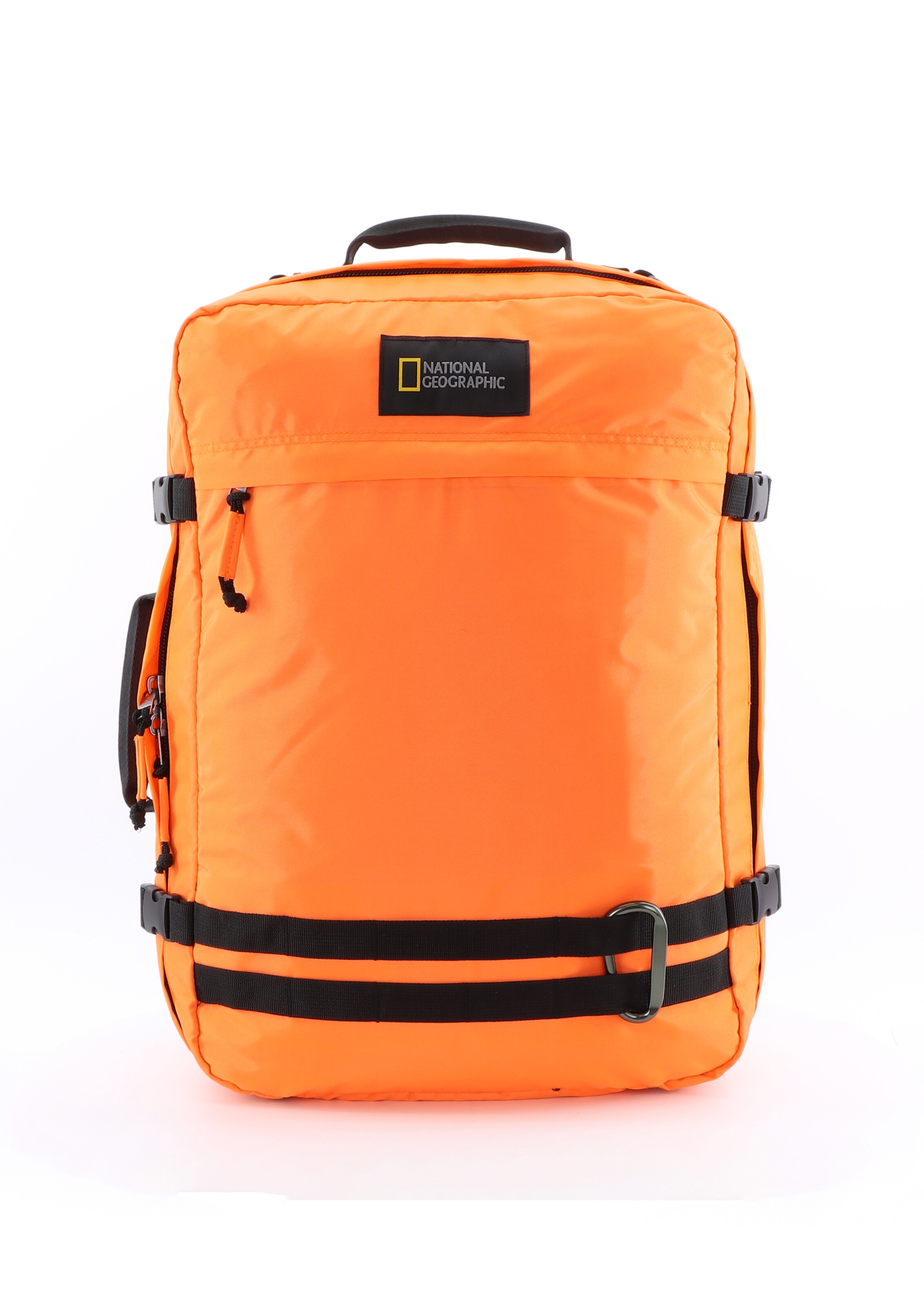 National Geographic Backpack 'Hybrid' in Orange: front