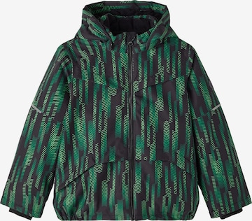 Veste outdoor 'SNOW10 ' NAME IT en vert : devant