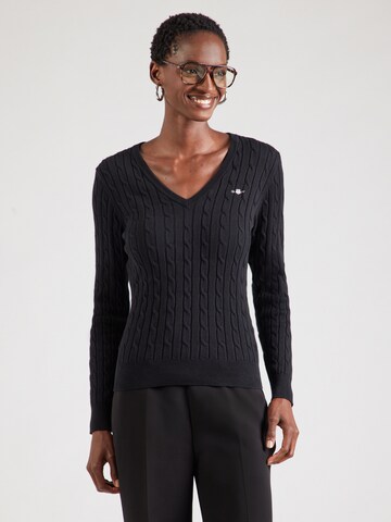 Pullover di GANT in nero: frontale